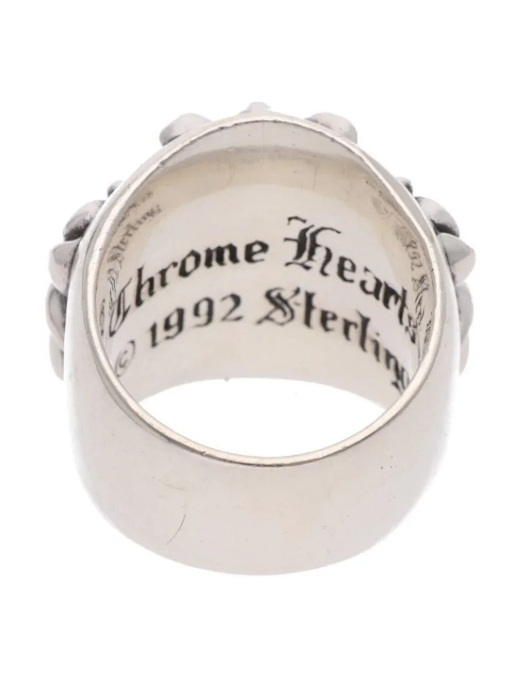 Chrome Hearts Keeper Silver Ring